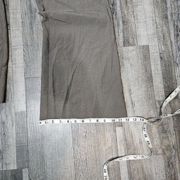 🌸🧡 flare Wide Leg pants By Studio Y Size Size 5/6💜 - Picture 5 of 9